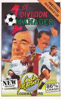1st Division Manager (UK) (1992)-Amstrad CPC
